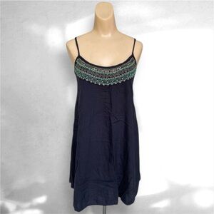 🌟 American Eagle Boho Embroidered Cami Dress - Size Small 🌟